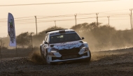 Nasser Saleh Al Attiyah and co-driver Candido Carrera won the opening Sohar super special stage.