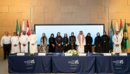 Officials and staff from Hamad Bin Khalifa University and other entities  during the event.