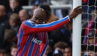 Crystal Palace's French striker #14 Jean-Philippe Mateta reacts after missing a chance during the English Premier League football match between Crystal Palace and Chelsea at Selhurst Park in south London on January 25, 2026. (Photo by Adrian Dennis / AFP)