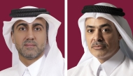 UDC Chairman Ahmed bin Ali Al Hammadi (left) and UDC President and CEO Yasser Salah Al Jaidah.