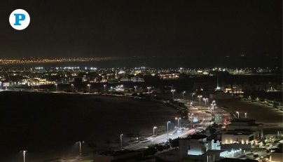 A view of the Lusail area on February 9, 2026. Photo by Alexandra Evangelista / The Peninsula.