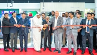 Vice Chairman and Managing Director of Jumbo Electronics, Sajed Sulaiman  and Director and CEO Jumbo Electronics, CV Rappai with other officials during the opening of new LG Brand Shop at Place Vendôme Mall.