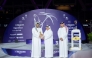 President of the Olympic Council of Asia and the Qatar Olympic Committee H E Sheikh Joaan bin Hamad Al Thani presenting the award to HMC’s Chief of Health Facilities Development, Hamad Al Khalifa. 