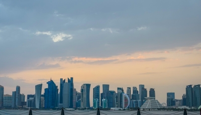 File photo of an overcast day at Old Doha Port. 
