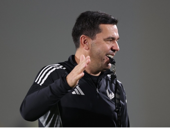 Al Arabi SC head coach Cosmin Contra