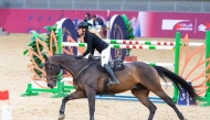 Kristen Vanderveen in action astride Bull Run’s Jireh.  