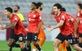 Al Rayyan players celebrate their victory against Umm Salal in the QSL Cup semi-final. 