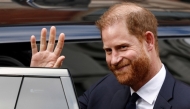 Britain's Prince Harry departs from the High Court in London on January 20, 2026, after the second day the trial in his case against a major UK newspaper group. Photo by Brook Mitchell / AFP