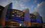 Sidra Medicine lit up in blue to mark the World Autism Awareness Day