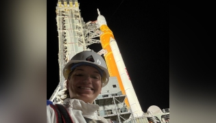 Picture shared by Canadian astronaut Jenni Gibbons on her X account. 