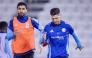 Al Shamal players take part in a training session.
