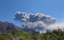 This screen grab made from UGC footage courtesy of X user @SEACHICKEN_1059 taken on April 11, 2026 and made available on April 13 shows Sakurajima, one of Japan's most active volcanoes, erupting in Japan's Kagoshima Prefecture. Photo by Handout / COURTESY OF @SEACHICKEN_1059 / AFP