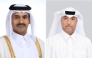 Minister of State for Energy Affairs and Chairman of Nebras Energy H E Saad bin Sherida Al-Kaabi (left) and Managing Director and CEO of Nebras Energy Mohammed bin Nasser Al-Hajri.