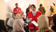 Graduates attending a course held as part of the project.