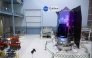 The Nancy Grace Roman Space Telescope is unveiled to the public at NASA's Goddard Space Flight Center in Greenbelt, Maryland on April 21, 2026. (Photo by Saul Loeb / AFP)