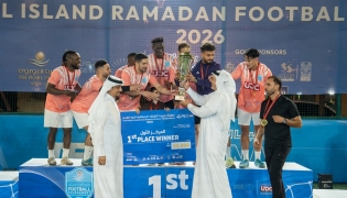 UDC officials honouring the first place winners.