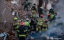 UKRAINE-RUSSIA-CONFLICT-WAR
This handout photograph taken and released by the State Emergency Service of Ukraine on April 25, 2026 shows Ukrainian rescuers clearing debris in a residential building following a Russian attack in Dnipro, amid the Russian invasion of Ukraine.
 (Photo by Handout / State Emergency Service of Ukraine / AFP) / RESTRICTED TO EDITORIAL USE - MANDATORY CREDIT 