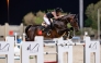 Cyrine Cherif guided Triple T Calamando Blue to a faultless finish in 31.48 seconds to win the Diamond Tour class during the 11th round of Hathab.