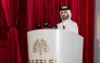 CEO of Old Doha Port and Chairman of the Qatar Boat Show Organizing Committee, Eng Mohammed Abdullah Al Mulla delivering opening address at the event yesterday.