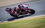 Ducati Lenovo Team's Italian rider Francesco Bagnaia corners during the qualifying session of the Moto GP Grand Prix of France at Le Mans, northwestern France, on May 9, 2026. Photo by Loic VENANCE / AFP