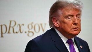 File photo of US President Donald Trump