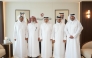 Minister of Environment and Climate Change H E Dr. Abdullah bin Abdulaziz bin Turki Al Subaie with officials during the meeting. 