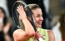 Poland's Maja Chwalinska celebrates after winning against Russia's Diana Shnaider at the end of their women's semi final singles match on day 12 of the French Open tennis tournament on Court Philippe-Chatrier at the Roland-Garros Complex in Paris on June 4, 2026. (Photo by JULIEN DE ROSA / AFP)
