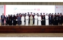 Minister of Education and Higher Education H E Lolwah bint Rashid bin Mohammed Al Khater and other officials with Qatar Scholarships Programme graduates. PIC: Rajan Vadakkemuriyil / The Peninsula