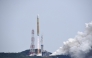 The H3 rocket No. 6 is launched at Tanegashima Space Center in Kagoshima Prefecture on June 12, 2026. (Photo by JIJI PRESS / AFP)