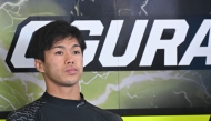 Team Trackhouse MotoGP Racing's Ai Ogura is seen in the box during a free practice session prior to the MotoGP Grand Prix of Czechia in Brno, Czech Republic, on June 20, 2026. (Photo by Michal Cizek / AFP)