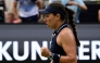 Jessica Pegula of the US celebrates after winning the women's singles semi-final match against Belarus' Aryna Sabalenka at the WTA500 Berlin Tennis Open tournament in Berlin on June 20, 2026. Pegula wins 4-6, 7-6, 0-6. (Photo by John MACDOUGALL / AFP)
