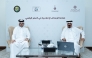 Director-General of the Gulf Radio and Television Organization of the Gulf Cooperation Council H E Dr. Abdulrahman bin Abdulaziz Al-Hazzaa (right) during the event.