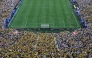 The crowd reacts after Gonzalo Plata #19 of Ecuador scored his team's second goal during the FIFA World Cup 2026 Group E match between Ecuador and Germany at New York New Jersey Stadium on June 25, 2026 in East Rutherford, New Jersey. Al Bello/Getty Images/AFP