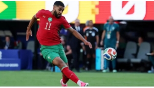 Bayern Munich have signed Morocco midfielder Ismael Saibari from Dutch champions PSV Eindhoven. © TIMOTHY A. CLARY / AFP