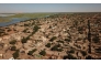 (FILES) An aerial image shows a general view of Gao, in Mali, on November 26, 2019.  (Photo by Souleymane AG ANARA / AFP)