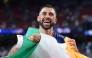 HOUSTON, TEXAS - JUNE 26: Pico Lopes #4 of Cabo Verde celebrates with an Irish flag after the 0-0 draw during the FIFA World Cup 2026 Group H match between Cabo Verde and Saudi Arabia at Houston Stadium on June 26, 2026 in Houston, Texas. Michael Steele/Getty Images/AFP (Photo by MICHAEL STEELE / GETTY IMAGES NORTH AMERICA / Getty Images via AFP)