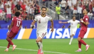 Mikel Merino #6 of Spain celebrates scoring his team's first goal during the FIFA World Cup 2026 Round of 16 match between Portugal and Spain at Dallas Stadium on July 06, 2026 in Arlington, Texas. (Photo by Alex Slitz / GETTY IMAGES NORTH AMERICA / Getty Images via AFP)
