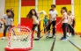The camp features a diverse range of sporting activities. 
