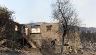 File photo of damage from wildfires in the Algerian region of Tizi Ouzou. Reuters.