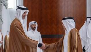 Amir receives further condolences on death of HH the Late Father Amir