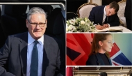 Clockwise from left: British Prime Minister H E Keir Starmer, Hamish Falconer, Jocelyn Waller and Dr Zubir Ahmed.