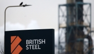 (Files) British Steel's Scunthorpe plant is pictured in north Lincolnshire, north east England on February 22, 2023. (Photo by Lindsey Parnaby / AFP)