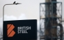 (Files) British Steel's Scunthorpe plant is pictured in north Lincolnshire, north east England on February 22, 2023. (Photo by Lindsey Parnaby / AFP)