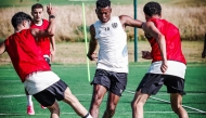 Al Wakrah players during a training session.