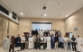 Participants during the condolence meeting at MIE-SPPU Institute of Higher Education (Pune University) located in Doha.