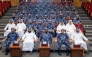 Officials and participants during the ceremony.