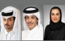 From left: Chairman of Doha Bank Sheikh Mohamed bin Fahad bin Mohamed Jabor Al Thani, Group Chief Executive Officer of Doha Bank Sheikh Abdulrahman bin Fahad bin Faisal Al Thani, and Head of Marketing, Public Relations and Communications at Doha Bank Al-Anoud Khalid Al-Attiyah.