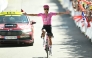 EF Education - EasyPost team's Ecuadorian rider Richard Carapaz cycles to the finish line to win the 18th stage of the 113th edition of the Tour de France cycling race, 185 km between Voiron and Orcières-Merlette in the French Alps, on July 23, 2026. (Photo by Loic VENANCE / AFP)