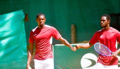 Qatar's Mubarak and Mousa Shanan defeated Kirill Kistanov and Mirgiiaz Mirdzhaliev of Kyrgyzstan.