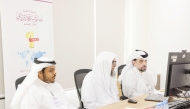 Officials during the competition.